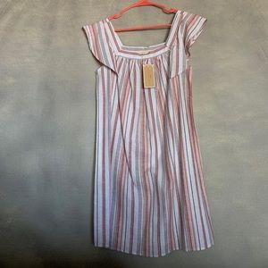 Copper Key Striped Dress